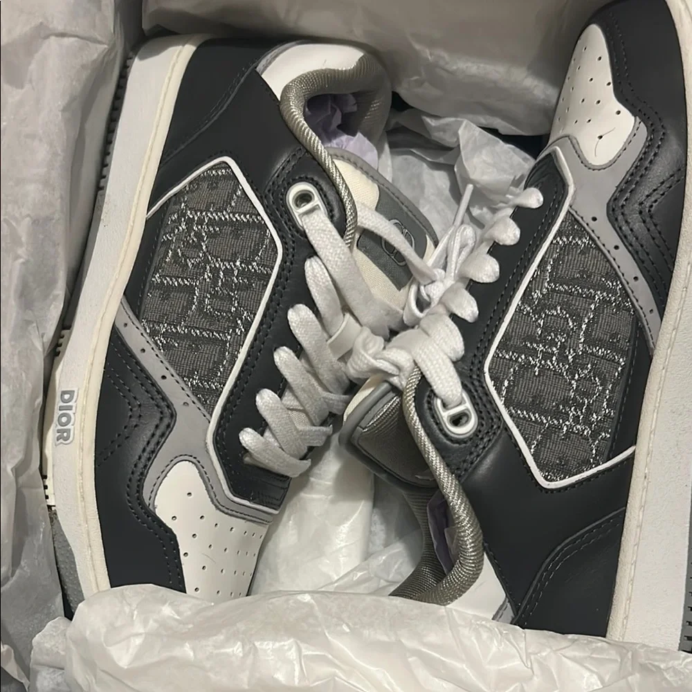 Pre-Owned Dior B23 Low-Top Sneakers - Men’s Size [6]- Excellent Condition - Picture 3 of 3